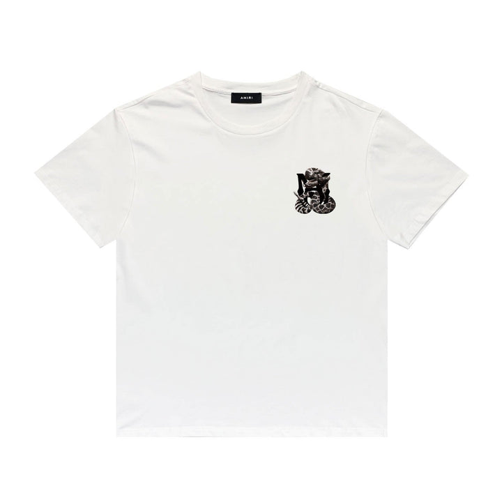 Luxuriöses Amiri Schlangen T-Shirt: Stilvoll, Bequem, Exklusiver Designer-Look