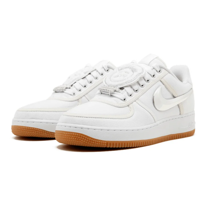 Nike Air Force 1 Low Travis Scott White Canvas Sneaker Limitierte Edition