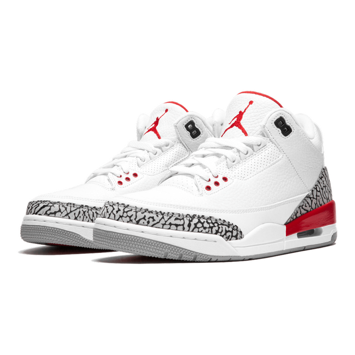 Air Jordan 3 Retro "Katrina Hall Of Fame" Herren Sneaker – Kultiger Stil, Sammlerstück
