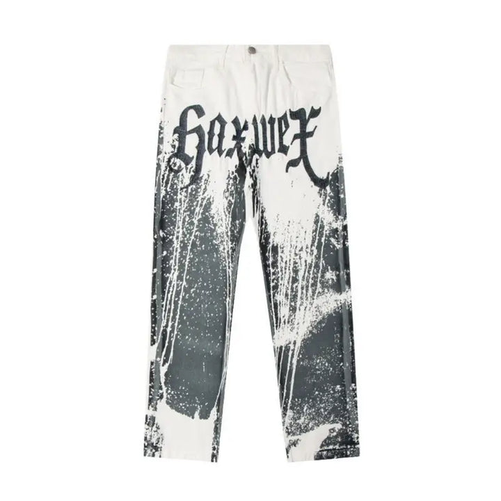 Gallery Dept. Handbemalte Denim Jeans – Einzigartiger Streetwear-Look für Ihn