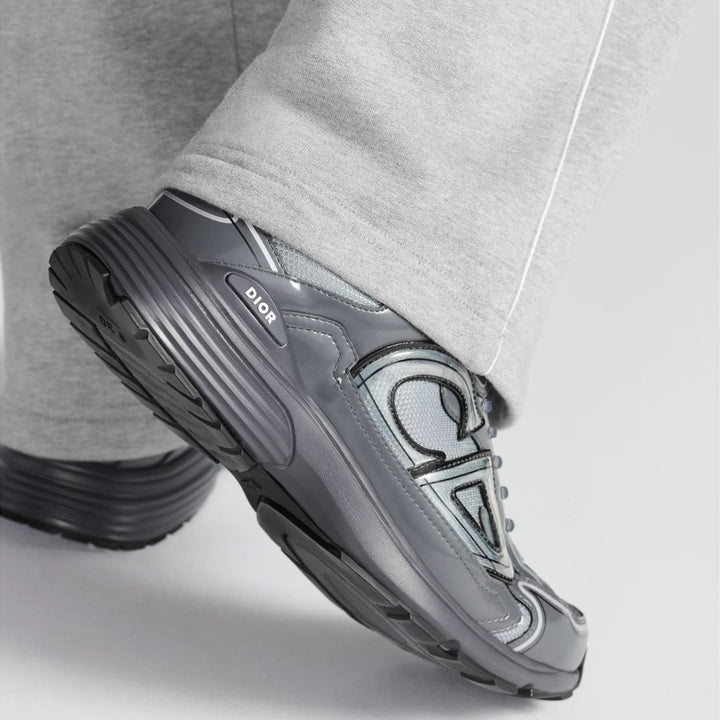 Dior B30 Countdown Sneaker Hellgrau: Stylischer, Ultraleichter Sportschuh für Besten Komfort