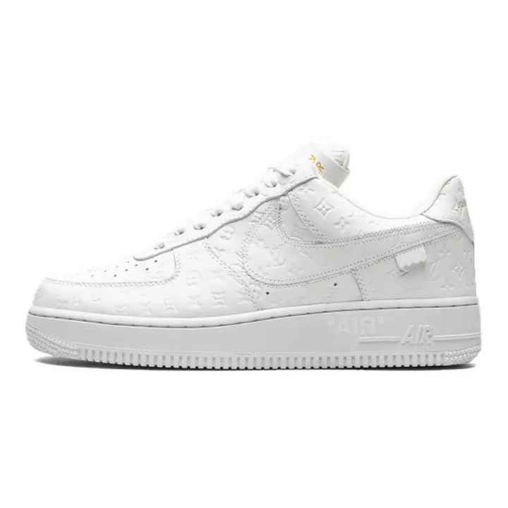 Exklusiver Nike Louis Vuitton Air Force 1 Low Weiß Designer Sneaker