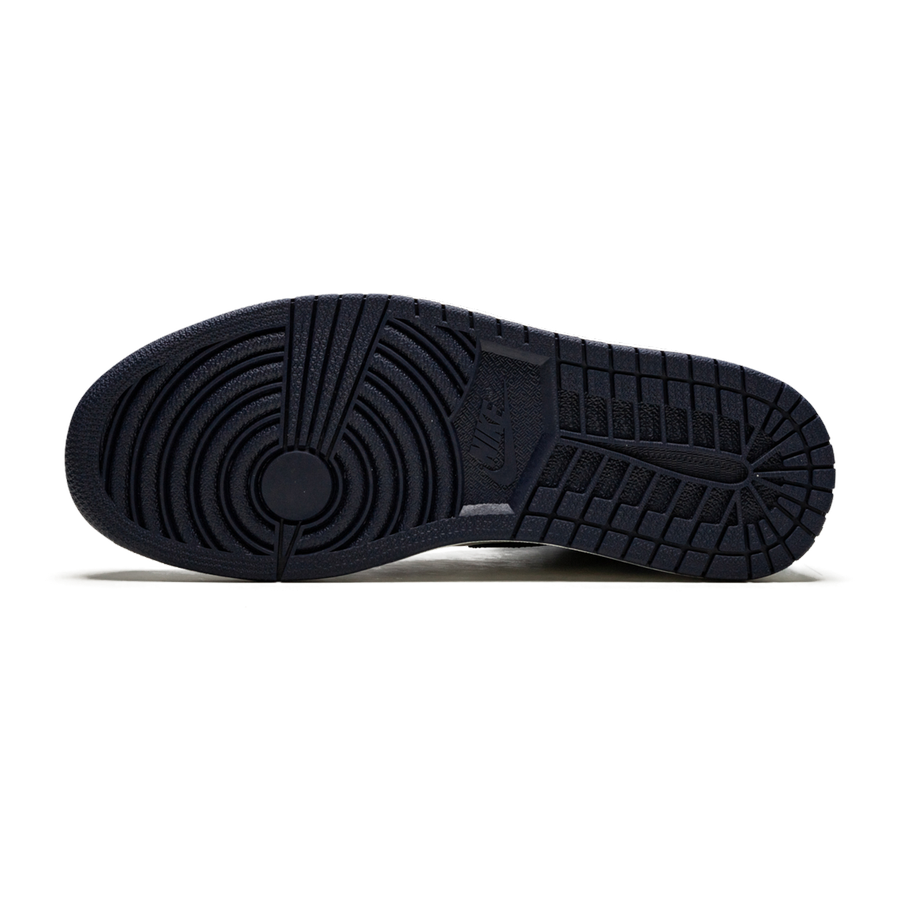 Legendärer Air Jordan 1 Retro High OG 'Obsidian/University Blue' Premium Leder Herren Sneaker