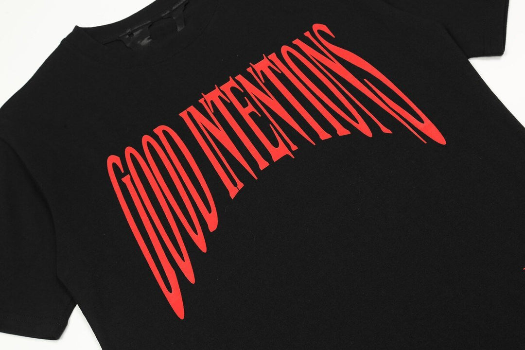 V-LONE Good Intentions Statement T-Shirt | Authentischer Urban Streetwear Look