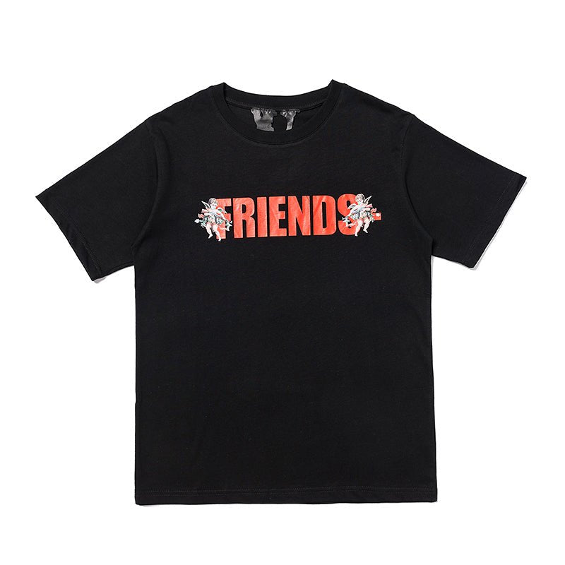 V-LONE Engel T-Shirt mit rebellischem Statement-Print – Urban Streetwear Mode