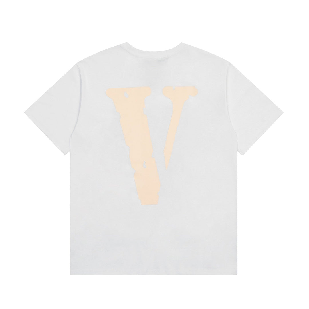 V-LONE Trust Issues Herren T-Shirt Baumwolle Kurzarm Schwarz Weiß Urban Streetwear
