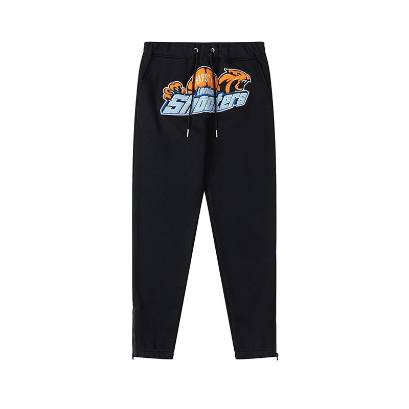 Stylischer Trapstar London Shooters Trainingsanzug Schwarz Orange – Komfort & Streetwear