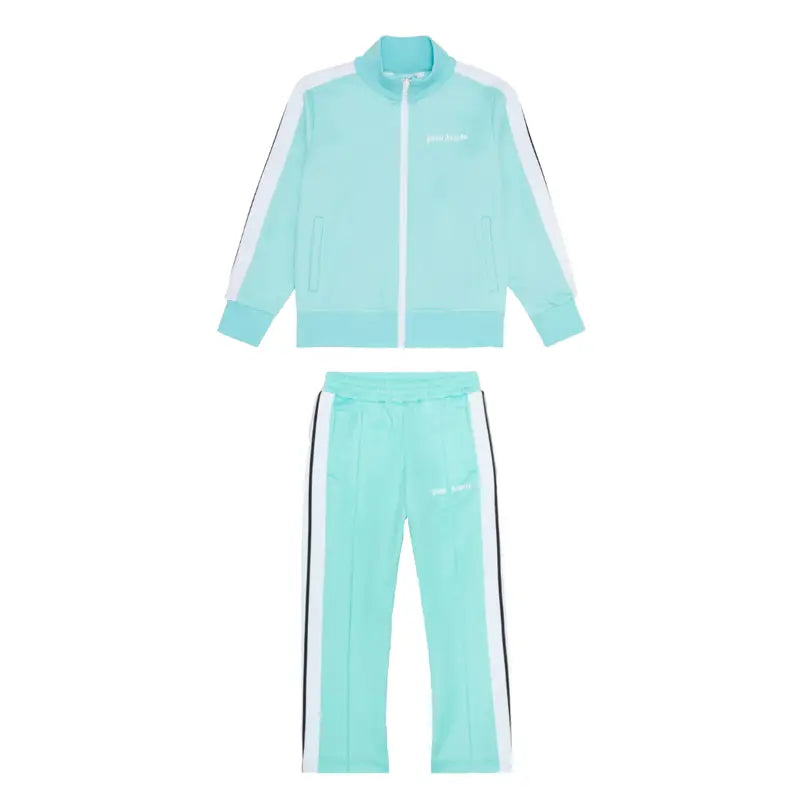 Palm Angels Babyblauer Luxus-Trainingsanzug: Stilvoller Urban-Look für Komfort und Trend