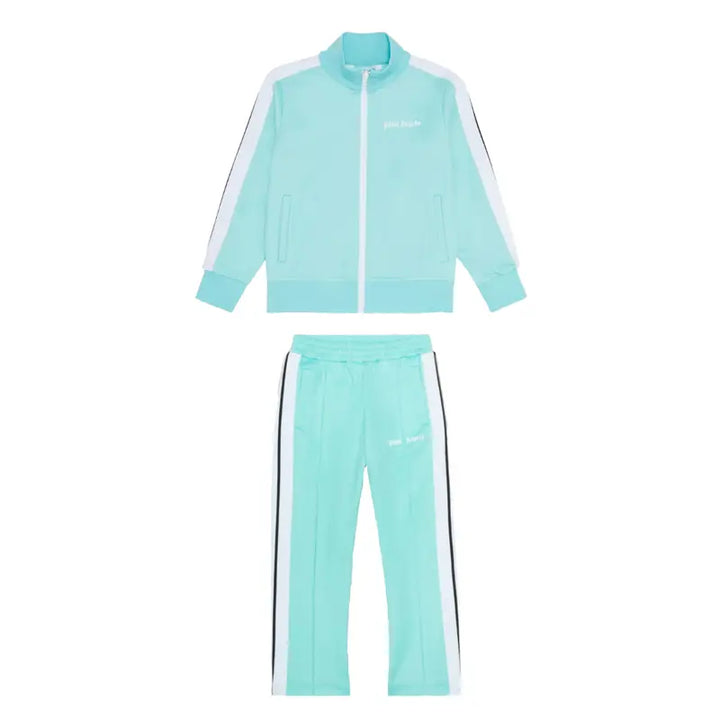 Palm Angels Babyblauer Luxus-Trainingsanzug: Stilvoller Urban-Look für Komfort und Trend