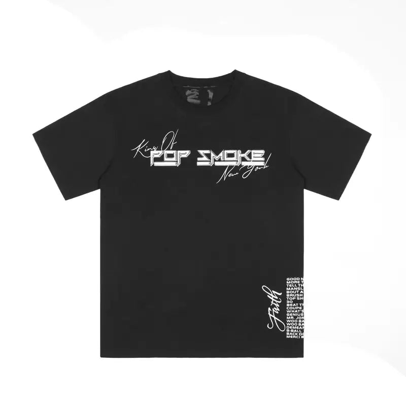 V-LONE Rauch Urban Streetwear T-Shirt – Auffälliges Design Baumwolle Unisex Top