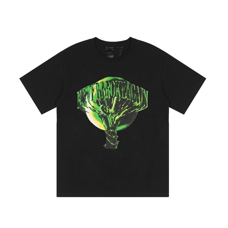 Authentisches V-Lone "Never Broke Again" T-Shirt für Herren – Statement Streetwear