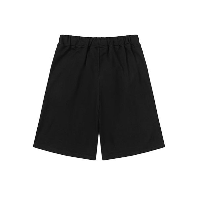 Trapstar London Shooters Schwarzes Kurzset: Premium Urban Streetwear Zweiteiliges Outfit