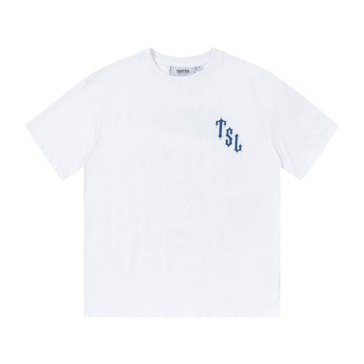 Trapstar London Shooters Weißes Short-Set: Stylisch, Komfortabel, Streetwear-Essential