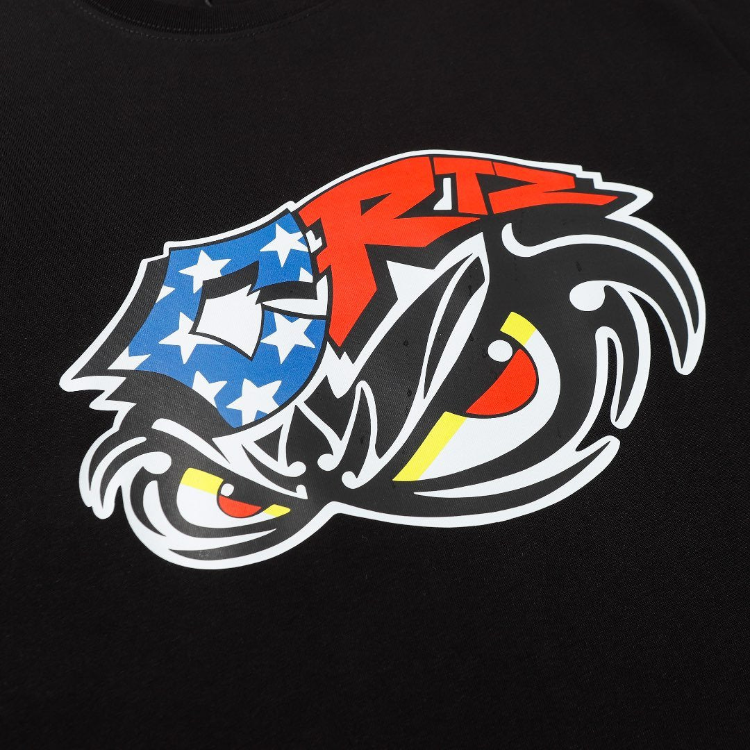 Corteiz Herren T-Shirt, Premium Baumwolle, Bequem, Stilvoll, Urban, Kurzarm