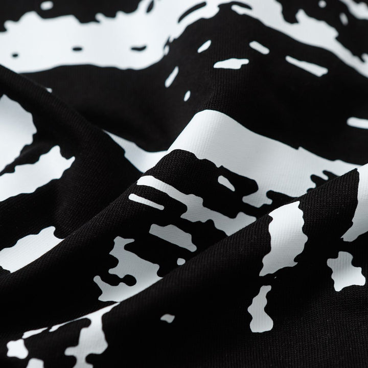 Corteiz Exklusives Streetwear T-Shirt Baumwolle Unisex Loose Fit Schwarz Stilvoll