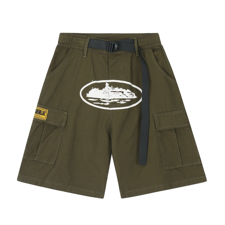 Corteiz Grüne Cargo Shorts: Stylish, Bequem & Funktionell für Streetwear-Looks