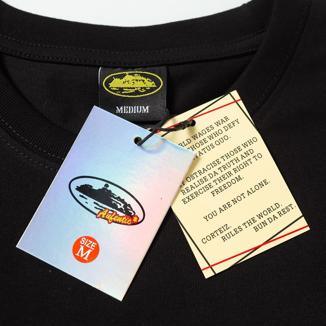 Corteiz London Streetwear T-Shirt – Exklusives Baumwollshirt für Herren, Bequemer Stil