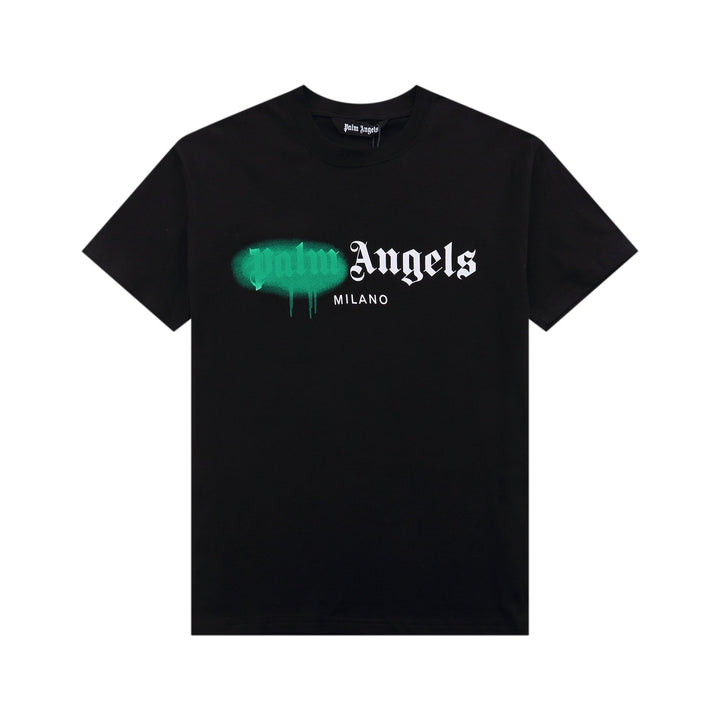 Palm Angels Milano Herren T-Shirt: Luxuriöse Streetwear aus Baumwolle mit ikonischem Logo