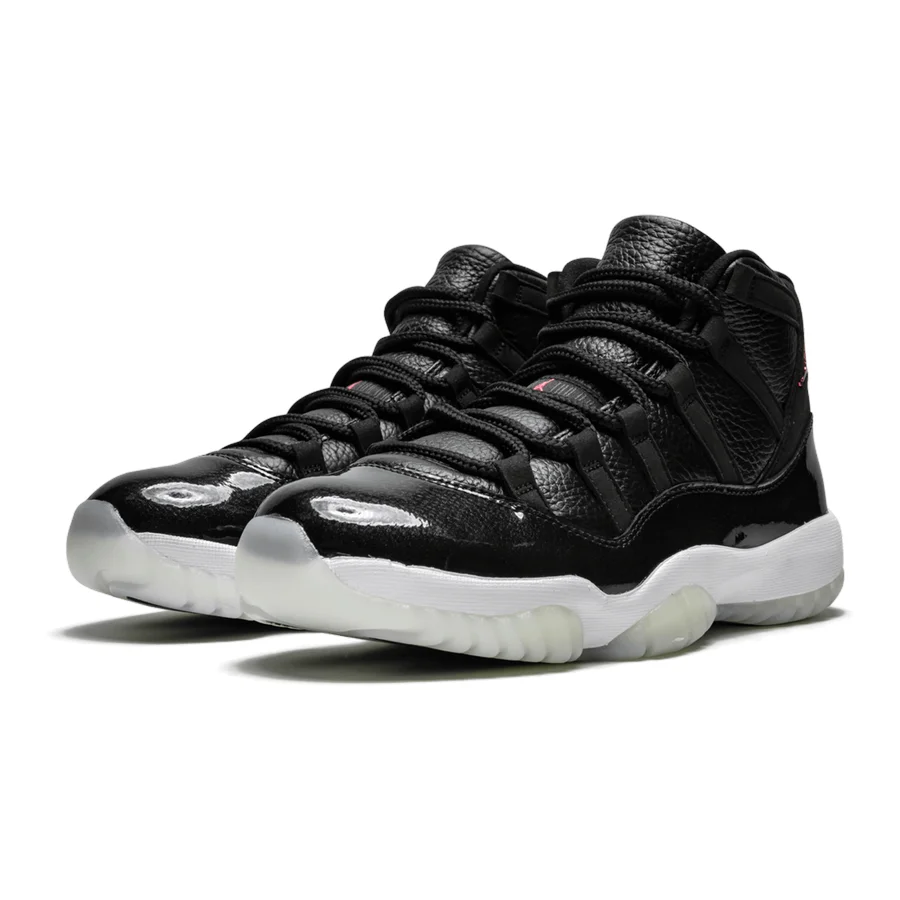 Air Jordan 11 Retro '72-10' Luxus-Sneaker: Legendärer Basketballschuh Schwarz Rot