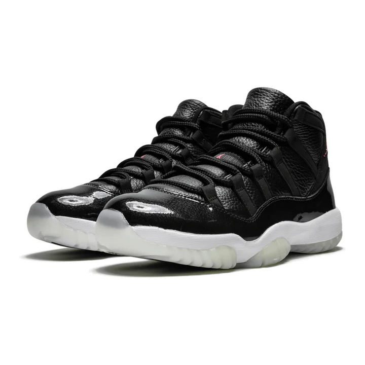Air Jordan 11 Retro '72-10' Luxus-Sneaker: Legendärer Basketballschuh Schwarz Rot