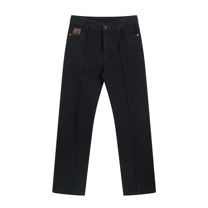 Corteiz Schwarzes Denim Set: Stilvoller Streetwear-Look für Ihn und Sie