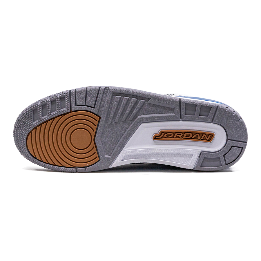 Air Jordan 3 Retro "Wizards" Herren Basketballschuh Premium-Leder Vintage-Design