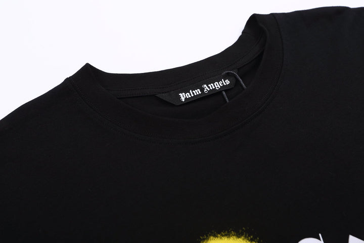 Palm Angels Milano Herren T-Shirt: Luxuriöse Streetwear aus Baumwolle mit ikonischem Logo