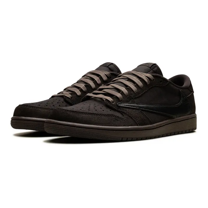 Exklusiver Air Jordan 1 Low OG Travis Scott "Velvet Brown" Sneaker