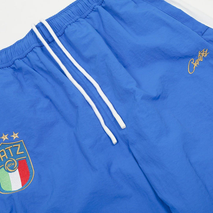 Corteiz Italien Weißer Trainingsanzug: Exklusiver Streetwear Komfort für Herren