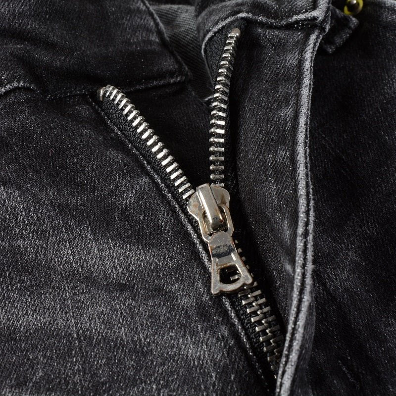 Amiri Sprühfarben Besprühte Schwarze Jeans Herren - Luxuriöse Designer Denim