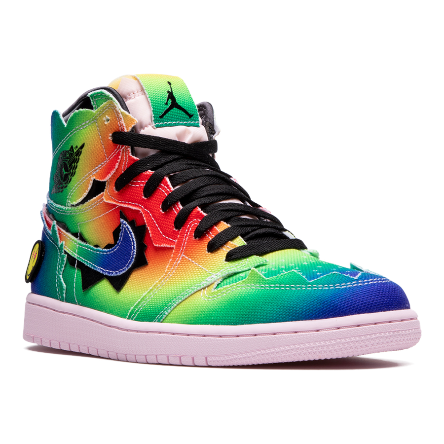 Air Jordan 1 Retro High OG J Balvin – Farbenfroher Canvas Sneaker