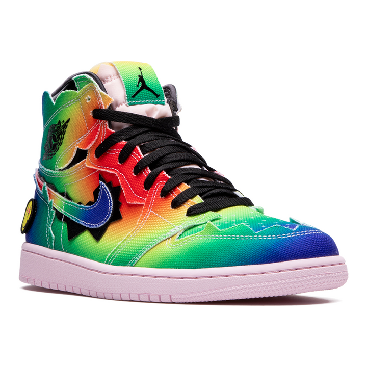 Air Jordan 1 Retro High OG J Balvin – Farbenfroher Canvas Sneaker