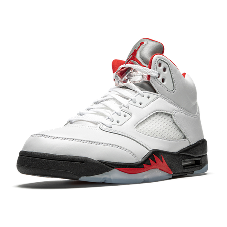 Air Jordan 5 Retro Fire Red Silver Tongue 2020: Legendärer Sneaker mit Nike Air Branding