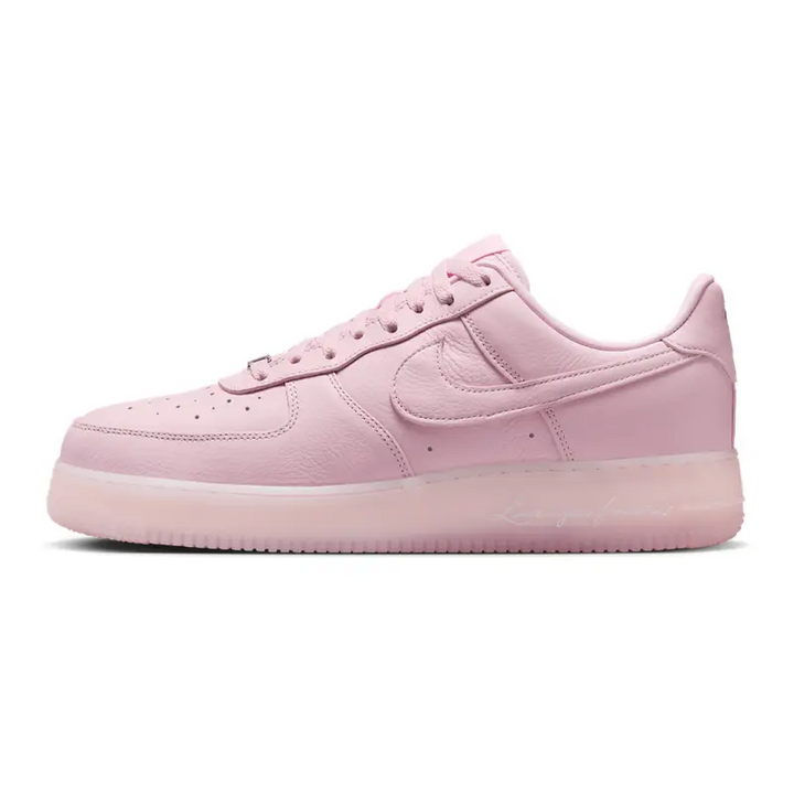 Nike Air Force 1 Low Drake NOCTA Pink Foam Leder-Sneaker – Liebevolle Herz-Details