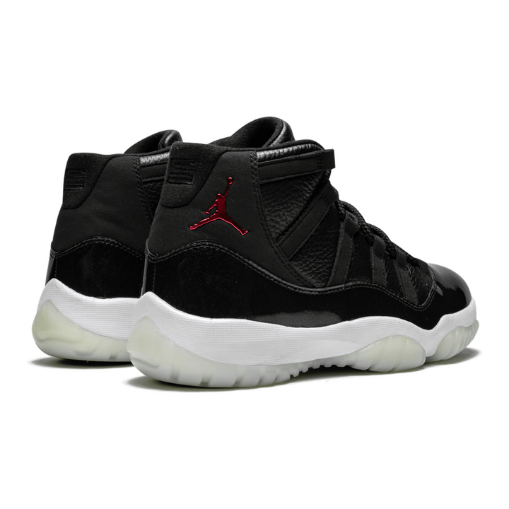 Air Jordan 11 Retro '72-10' Luxus-Sneaker: Legendärer Basketballschuh Schwarz Rot