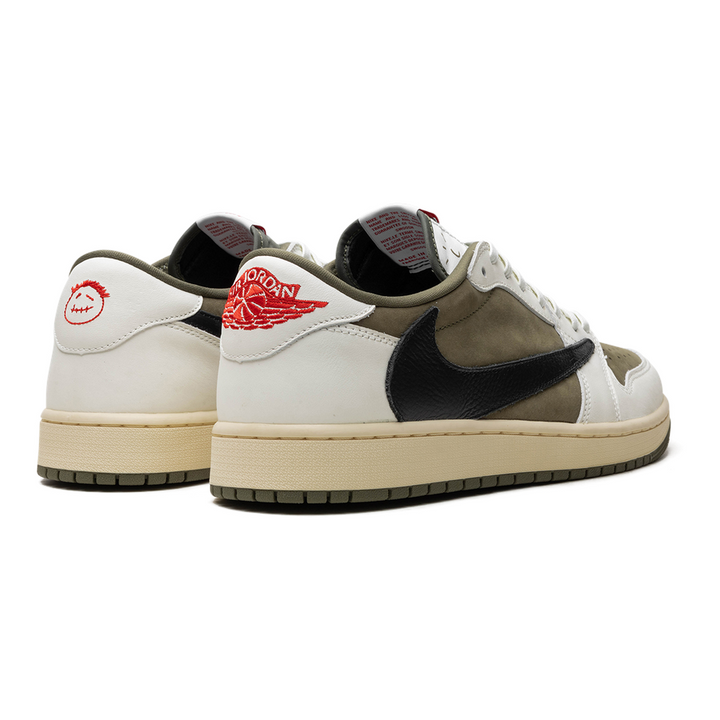 Exklusiver Air Jordan 1 Low OG SP Travis Scott 'Medium Olive' Sneaker