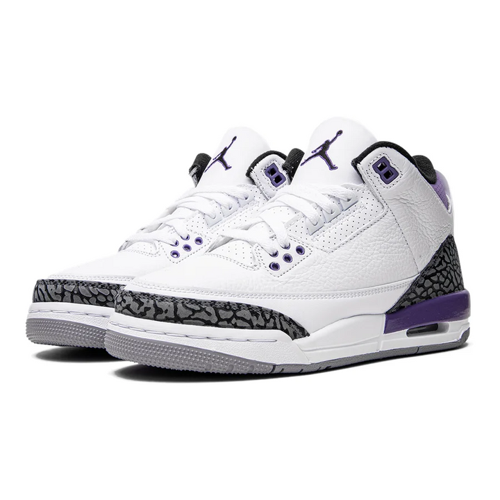 Air Jordan 3 Retro 'Dark Iris' Sneaker: Ikonischer Stil, Ultimativer Tragekomfort