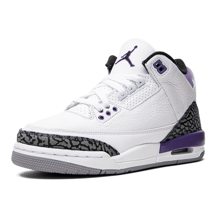 Air Jordan 3 Retro 'Dark Iris' Sneaker: Ikonischer Stil, Ultimativer Tragekomfort