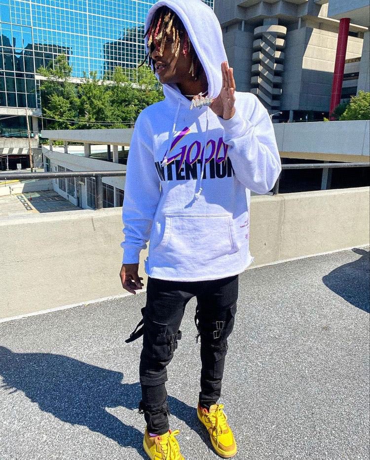V-LONE Good Intentions Hoodie: Stilvoller Statement-Kapuzenpullover für Individuelle