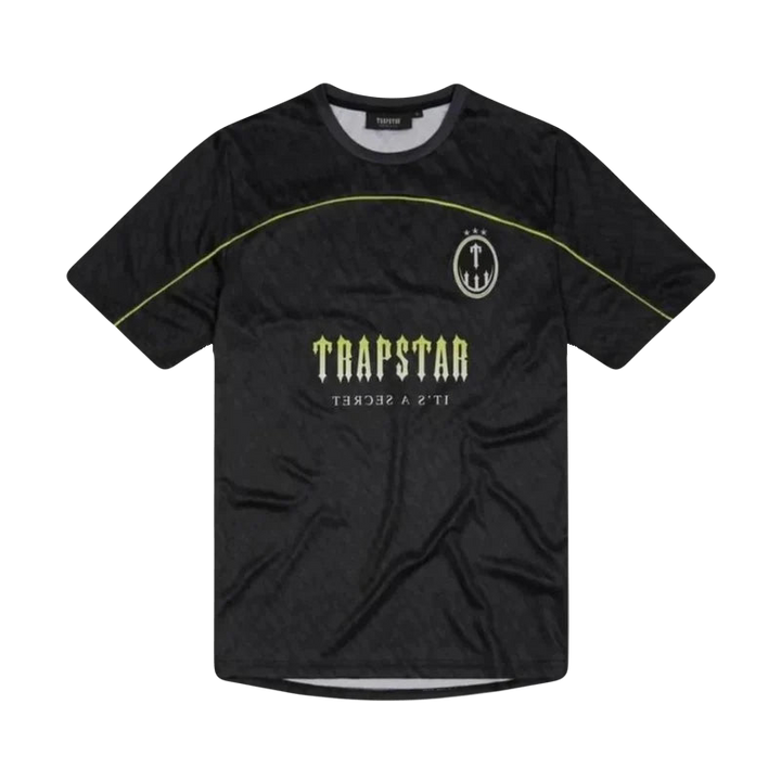 Trapstar Gradient Schwarzes Streetwear T-Shirt - Urbanes Mode-Oberteil für Herren