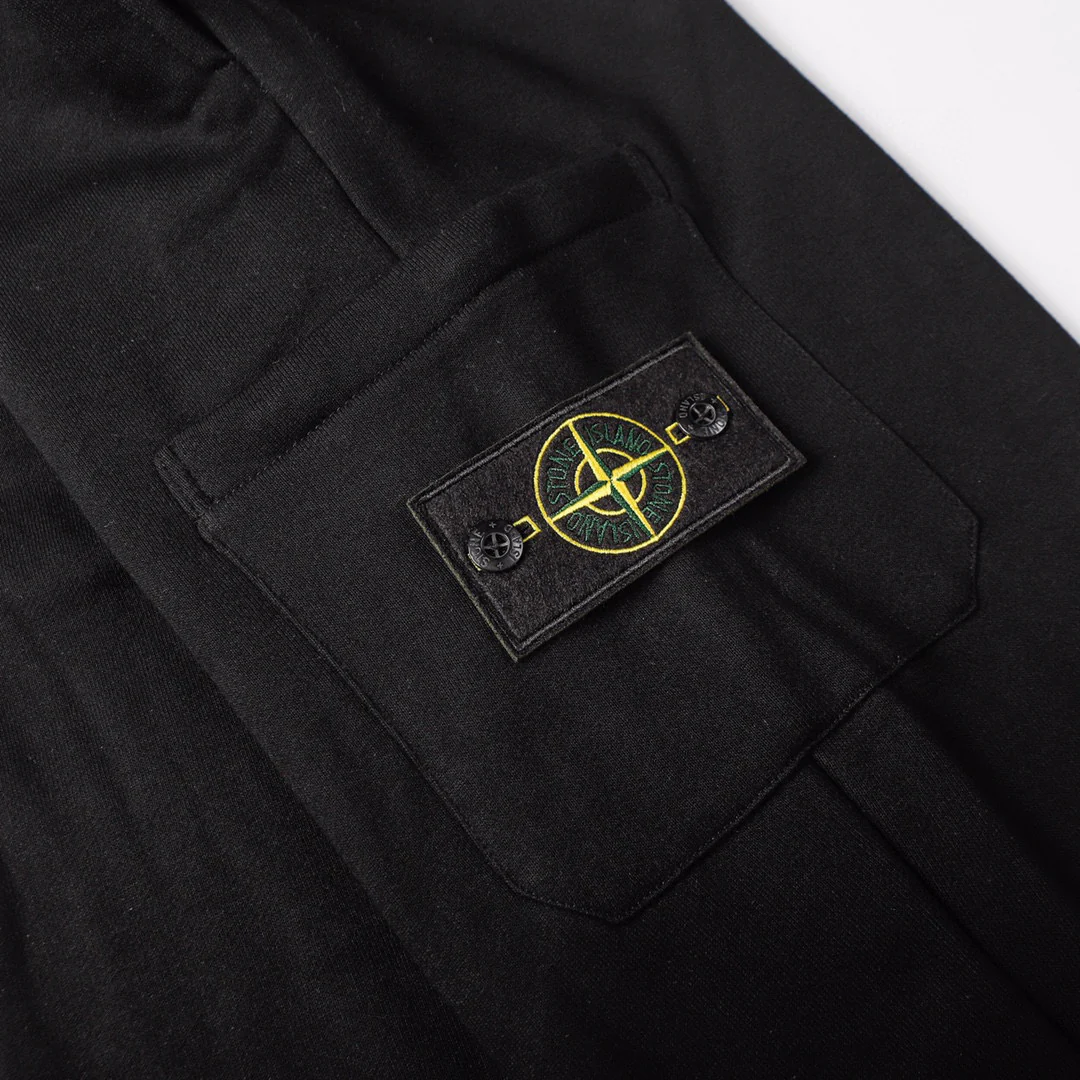 Stone Island Monochrome Cargo Hose Herren Stylisch Bequem Baumwolle Militär-Look