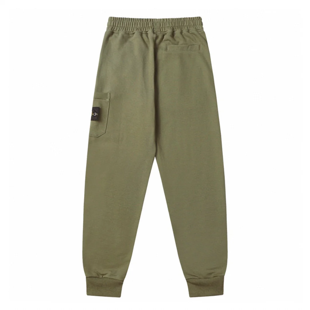 Stone Island Monochromatische Baumwoll-Cargohose Herren – Urbaner Stil, Ultrakomfort
