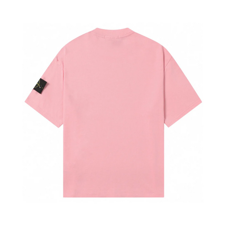 Stone Island Monochromatisches Herren T-Shirt – Premium Baumwolle – Komfort & Stil