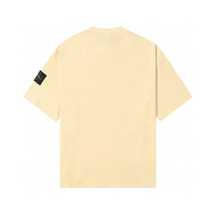Stone Island Monochromes Herren T-Shirt: Baumwoll-Qualität, Urban-Chic, Ikonisches Design