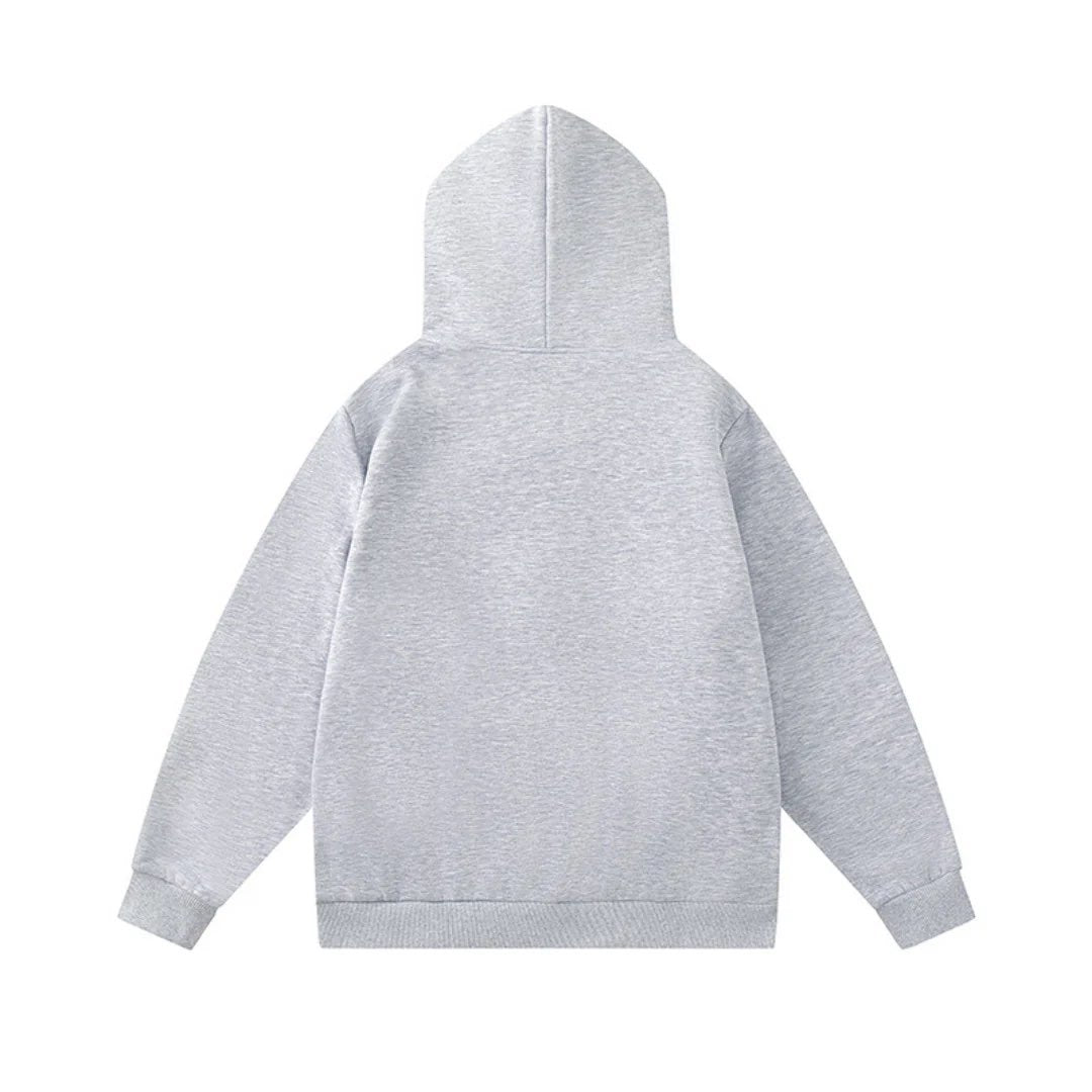 London Shooters Grauer Weißer Streetwear Jogginganzug – Bequem, Stylisch, Langlebig