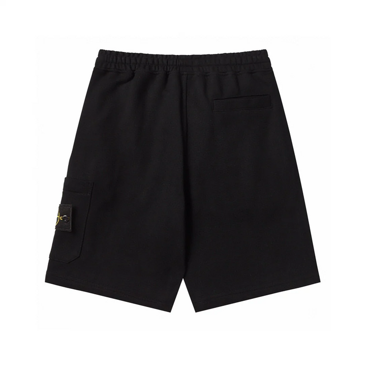 Stone Island Monochromatische Herren Shorts – Stilvoll, Bequem für Sommer & Freizeit