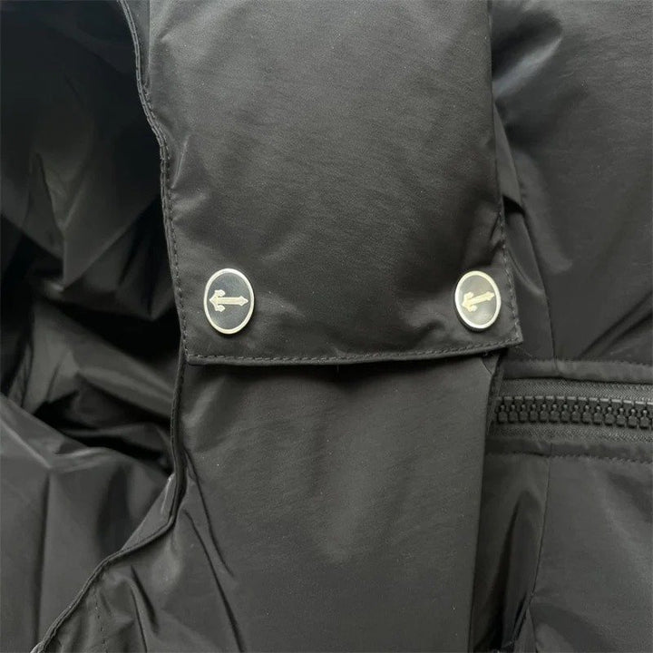 Trapstar Black Irongate Abnehmbare Jacke – Vielseitiger Streetwear-Stil für Herren