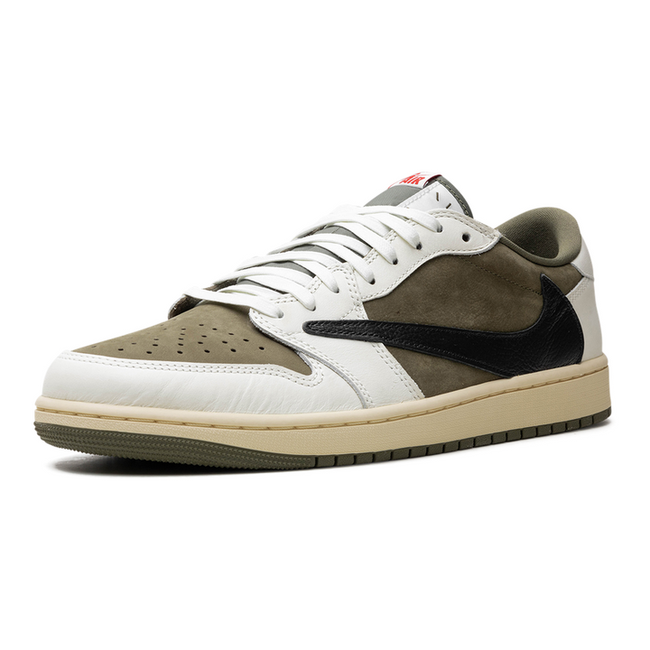 Exklusiver Air Jordan 1 Low OG SP Travis Scott 'Medium Olive' Sneaker