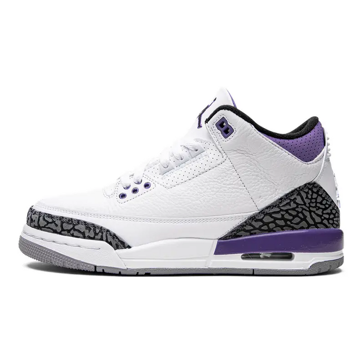 Air Jordan 3 Retro 'Dark Iris' Sneaker: Ikonischer Stil, Ultimativer Tragekomfort