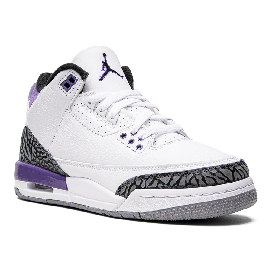 Air Jordan 3 Retro 'Dark Iris' Sneaker: Ikonischer Stil, Ultimativer Tragekomfort